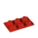 Silikonform FR012, djupa brioche 6st - Pavoni