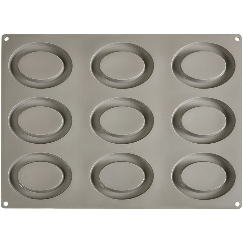 Silikonform GG007, Oval, Gourmand 40x30cm - Pavoni i gruppen Bakning / Bakformar / Silikonformar hos The Kitchen Lab (1827-22276)