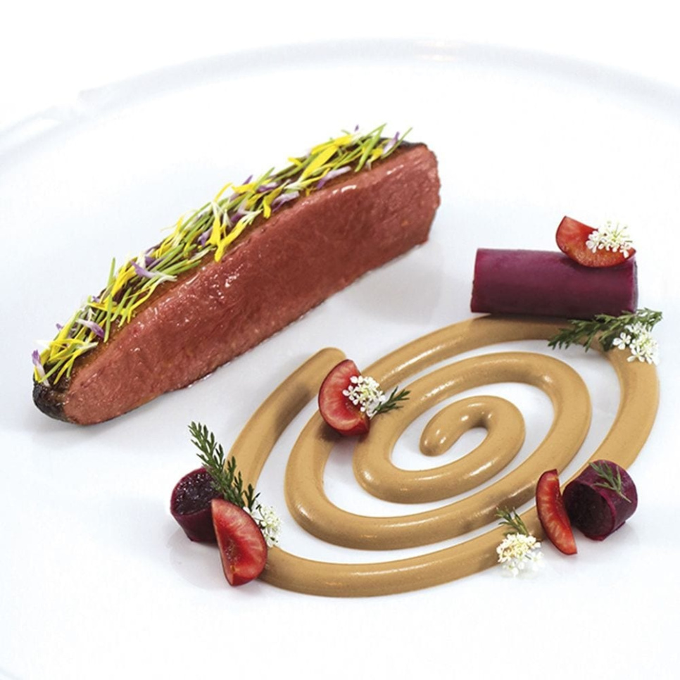 Silikonform GG010, Oval spiral, Gourmand 40x30cm - Pavoni