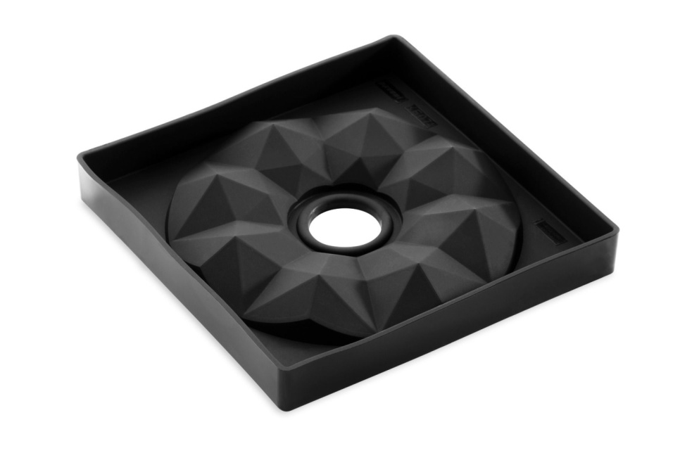 Tårtform i silikon, två delar, 3D Cake kit, KE071, Louvre, ø18cm - Pavoni