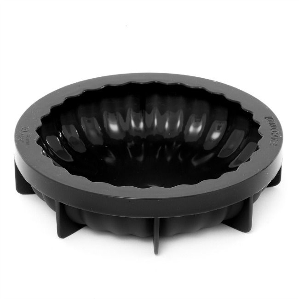 Tårtform i silikon 3D Cake, KE013, Plissée, ø18cm - Pavoni