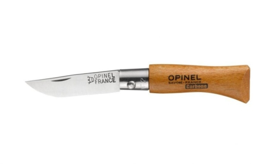 Fällkniv i rostfritt stål, trähandtag - Opinel i gruppen Matlagning / Köksknivar / Övriga knivar hos The Kitchen Lab (1861-22619)