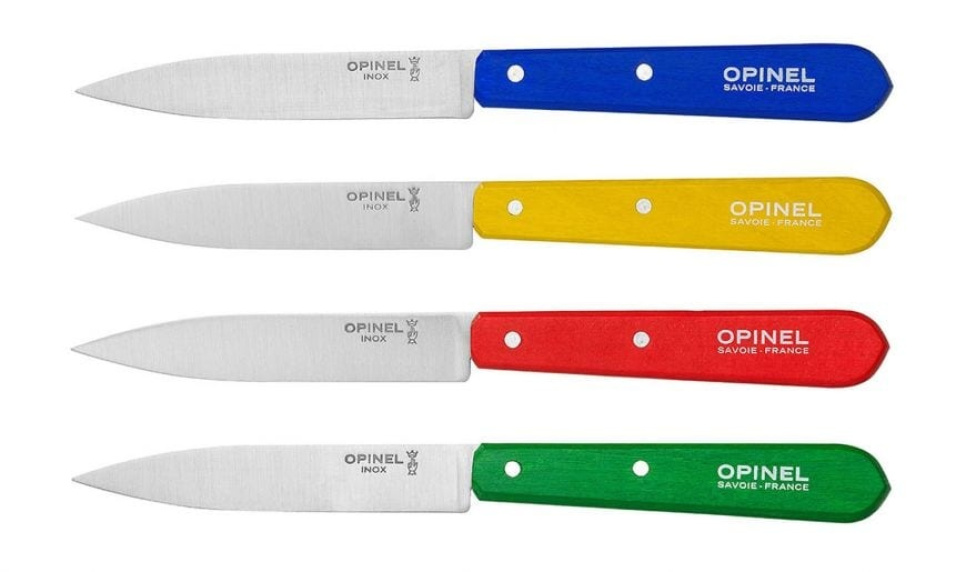 Knivset i fyra delar, klassiska färger - Opinel i gruppen Matlagning / Köksknivar / Knivset hos KitchenLab (1861-22657)
