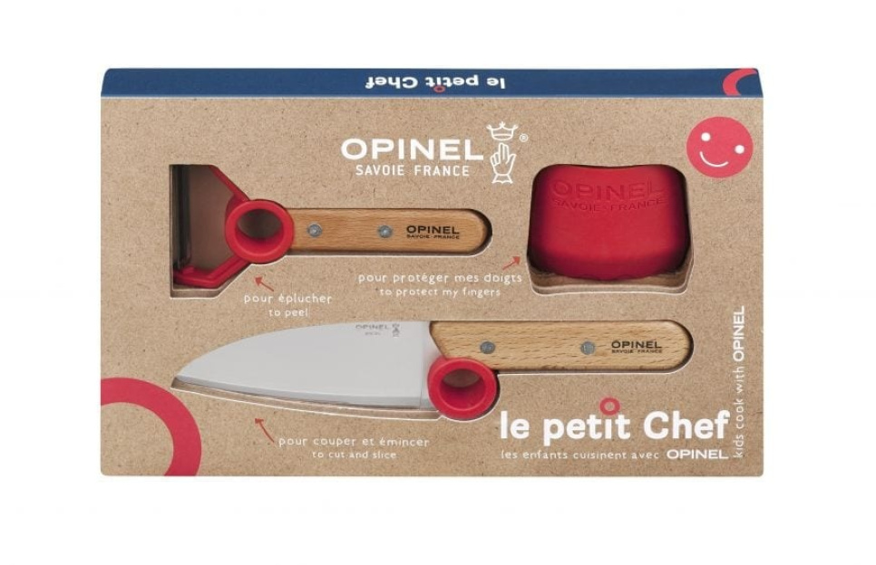 Knivset för barn, Le Petit Chef - Opinel i gruppen Matlagning / Köksknivar / Kockknivar hos The Kitchen Lab (1861-22662)