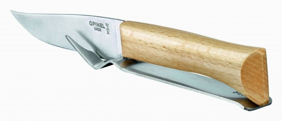 Ostkniv med gaffel - Opinel i gruppen Matlagning / Köksknivar / Ostknivar hos The Kitchen Lab (1861-23852)