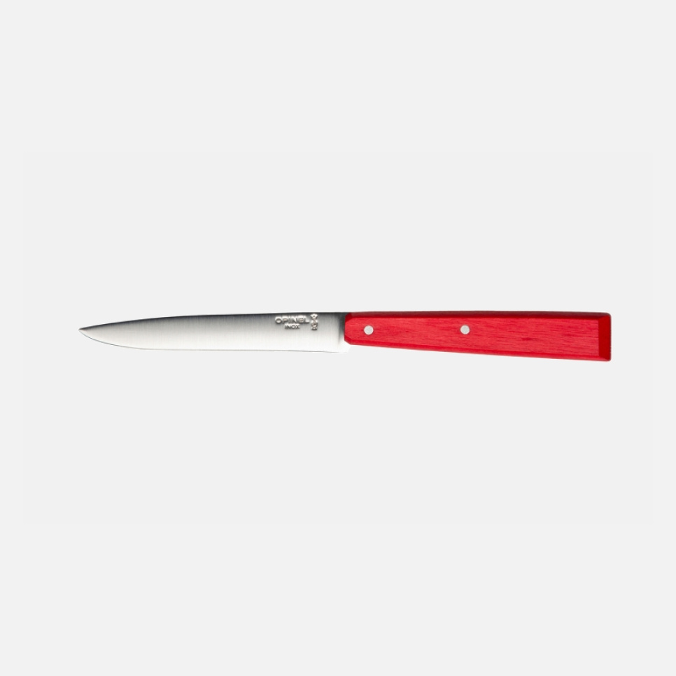 Bon Appetit Bordskniv N°125 Red - Opinel i gruppen Dukning / Bestick / Knivar hos The Kitchen Lab (1861-27190)