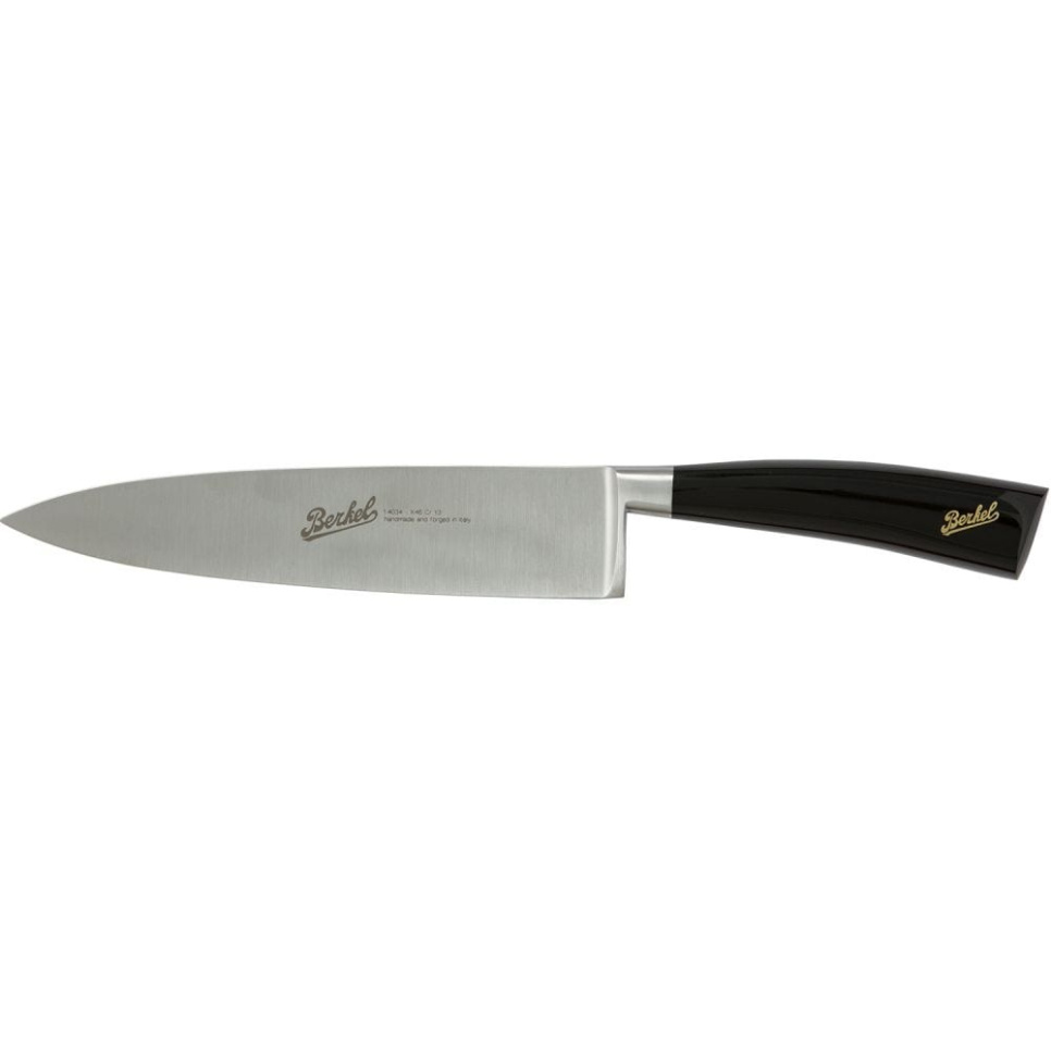 Kockkniv, 20 cm, Elegance Glossy Svart - Berkel i gruppen Matlagning / Köksknivar / Kockknivar hos The Kitchen Lab (1870-23945)