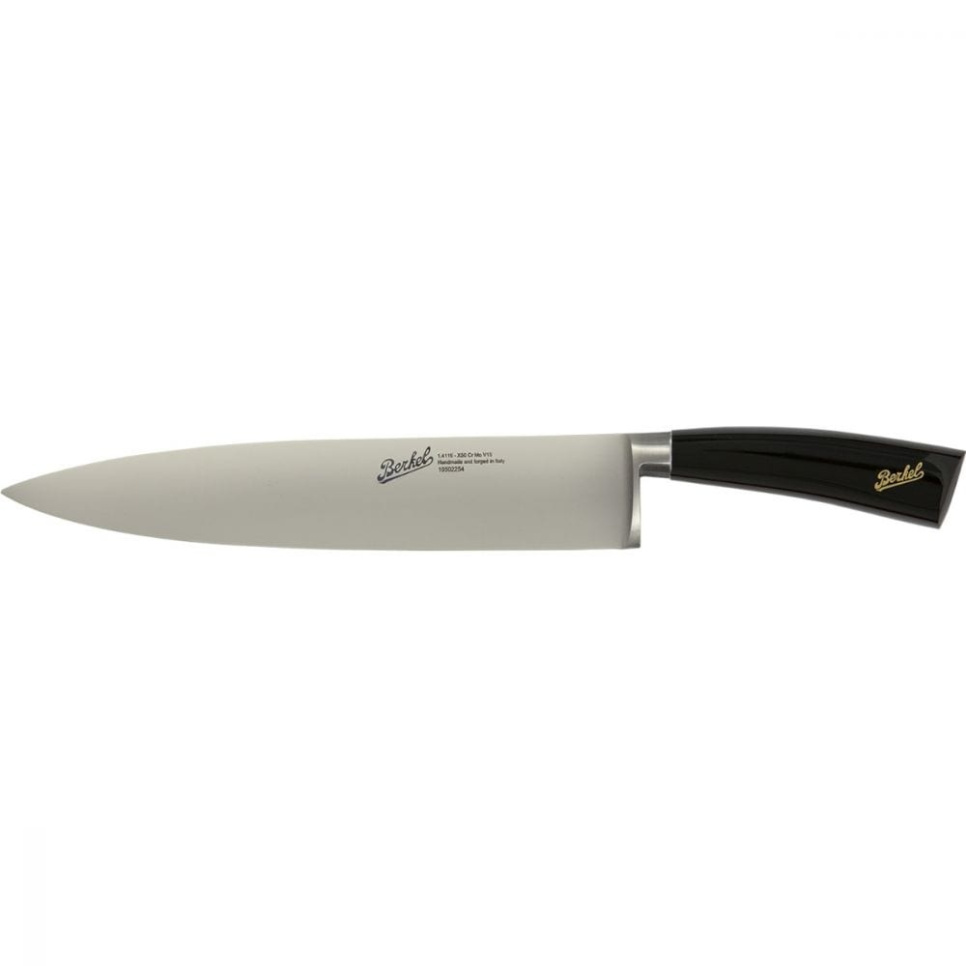 Kockkniv, 25 cm, Elegance Glossy Svart - Berkel i gruppen Matlagning / Köksknivar / Kockknivar hos KitchenLab (1870-23946)