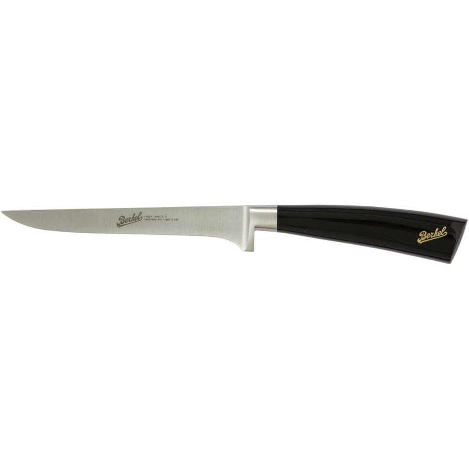 Urbeningskniv, 16 cm, Elegance Glossy Svart - Berkel i gruppen Matlagning / Köksknivar / Urbeningsknivar hos The Kitchen Lab (1870-23947)
