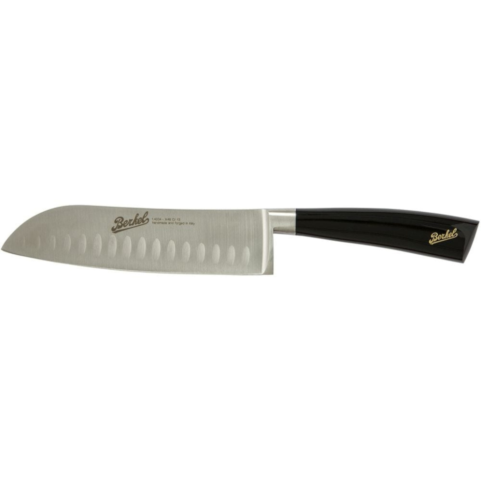 Santokukniv, 18 cm, Elegance Glossy Svart - Berkel i gruppen Matlagning / Köksknivar / Santokuknivar hos The Kitchen Lab (1870-23953)