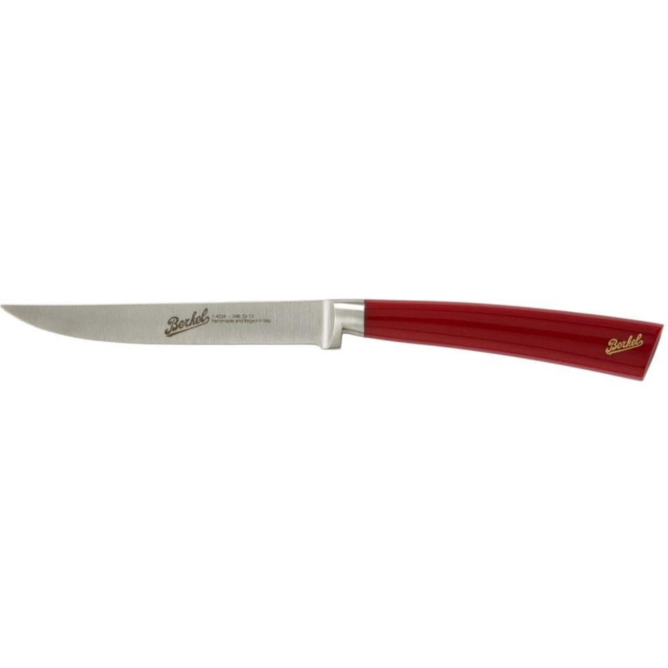 Stekkniv, 11 cm, Elegance Röd - Berkel i gruppen Matlagning / Köksknivar / Övriga knivar hos The Kitchen Lab (1870-23957)