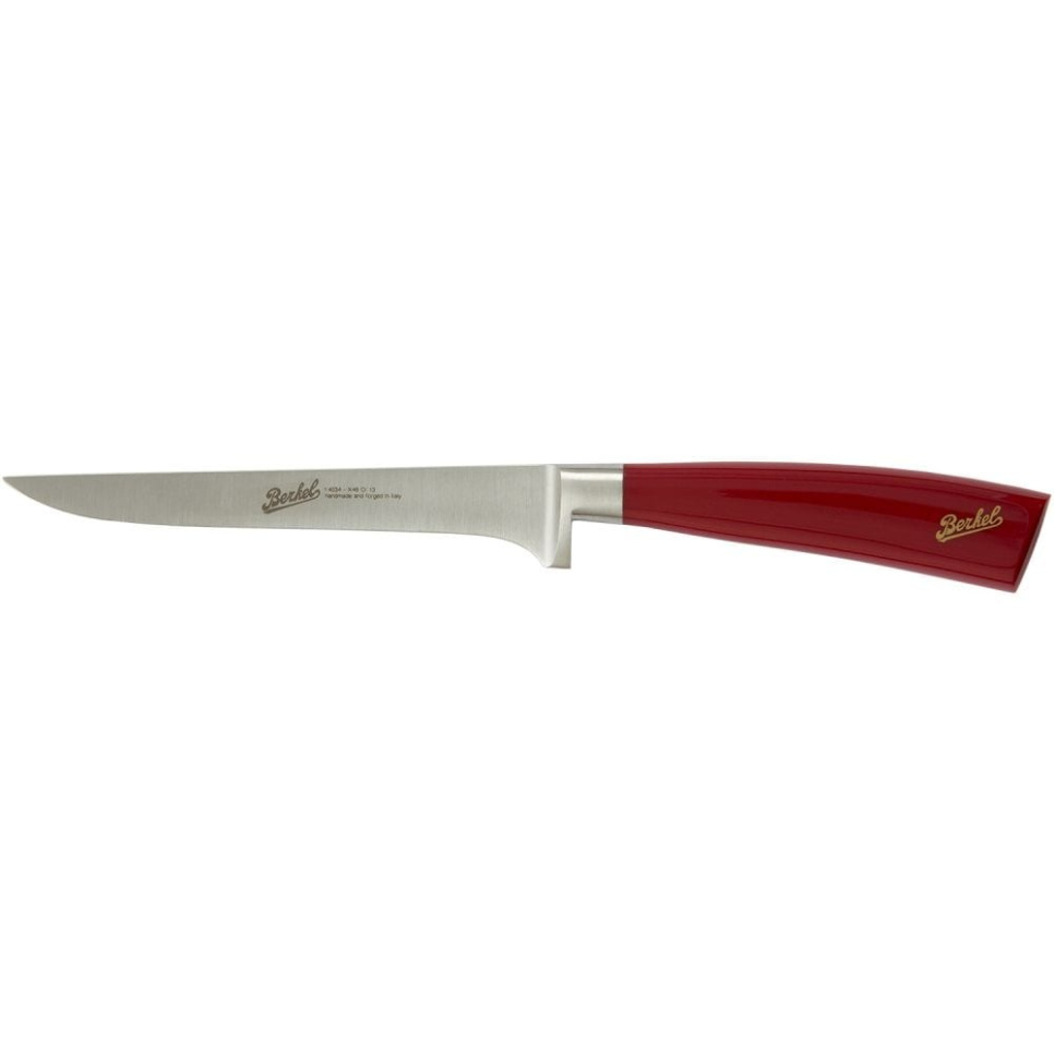Urbeningskniv, 16 cm, Elegance Röd - Berkel i gruppen Matlagning / Köksknivar / Urbeningsknivar hos The Kitchen Lab (1870-23964)