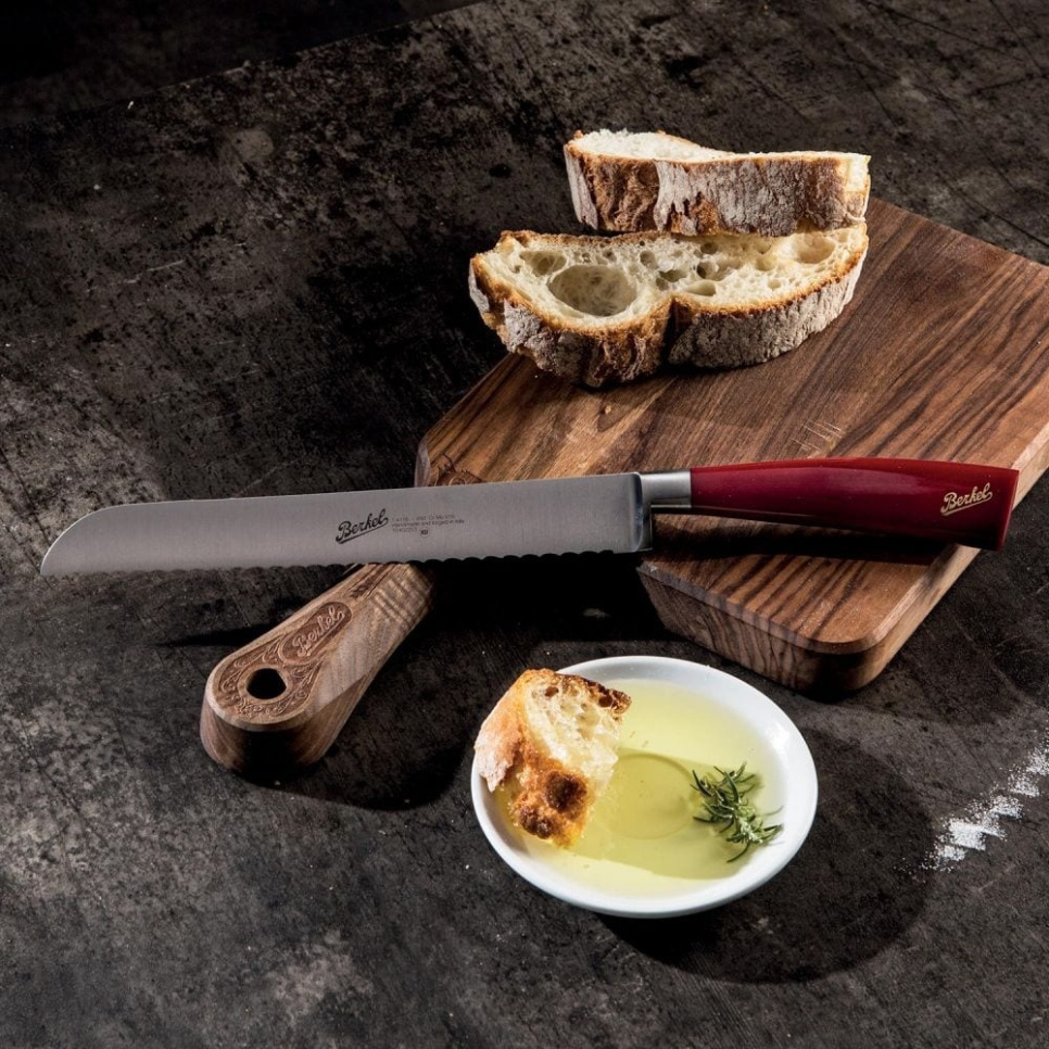 Brödkniv, 22 cm, Elegance Röd - Berkel
