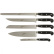 Knivset i fem delar, Adhoc Glossy Svart - Berkel Knivset i fem delar, Adhoc Glossy Svart - Berkel