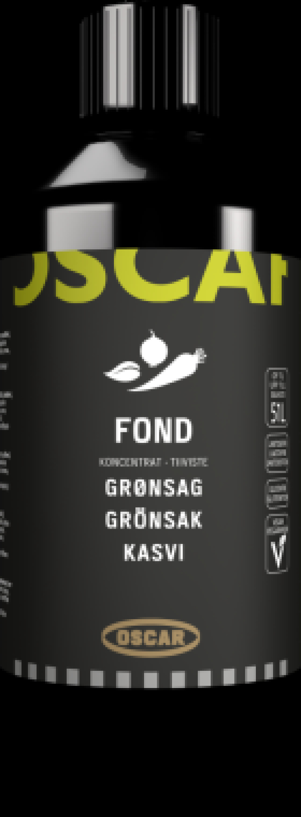 Grönsaksfond, koncentrat, 1 liter - Oscar i gruppen Matlagning / Kolonial hos The Kitchen Lab (1913-27877)