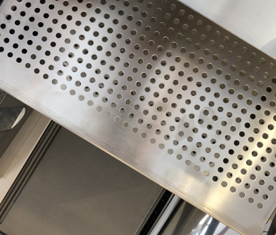 Kolgrill, rostfritt stål - Mälarögrillen