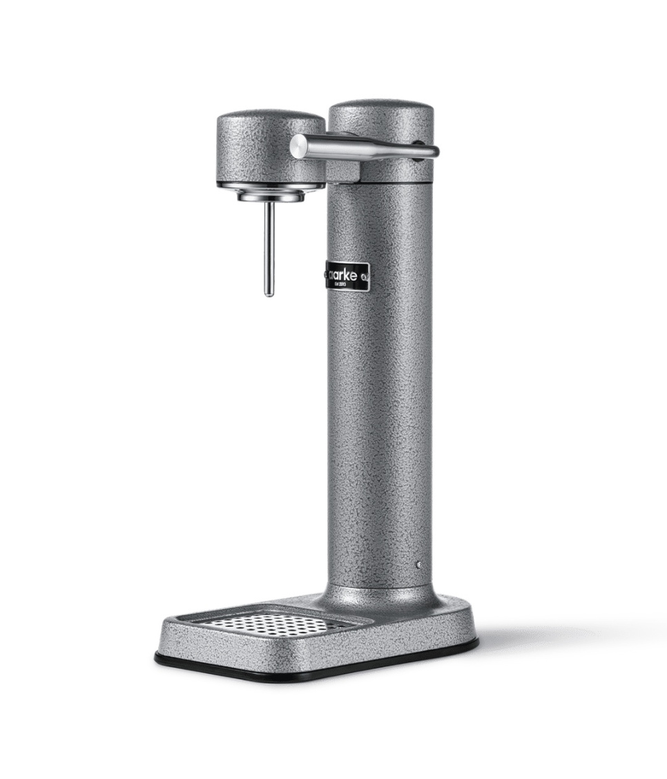Kolsyremaskin, Carbonator 3, Special Edition, Hammertone Grey - Aarke i gruppen Köksmaskiner / Övriga köksmaskiner / Kolsyremaskin hos KitchenLab (1966-26781)