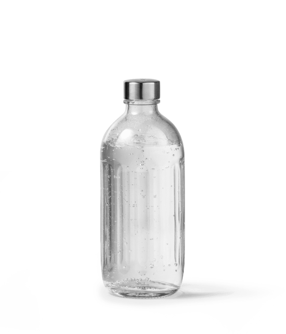 Glasflaska Pro, 800ml - Aarke i gruppen Köksmaskiner / Övriga köksmaskiner / Kolsyremaskin hos The Kitchen Lab (1966-26784)