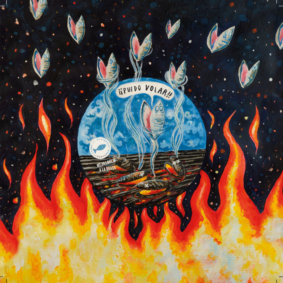 Kolgrillade sardinstjärtar, escabeche. 105 g - Conservas Braseadas Güeyu Mar