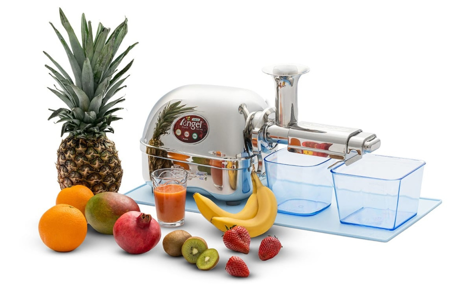 Slow Juicer, 7500, rostfritt - Angel Juicer