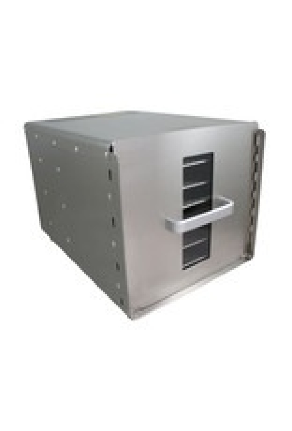 Torkskåp Mini DH02 i rostfritt stål med touchdisplay, 6 brickor - Byzoo