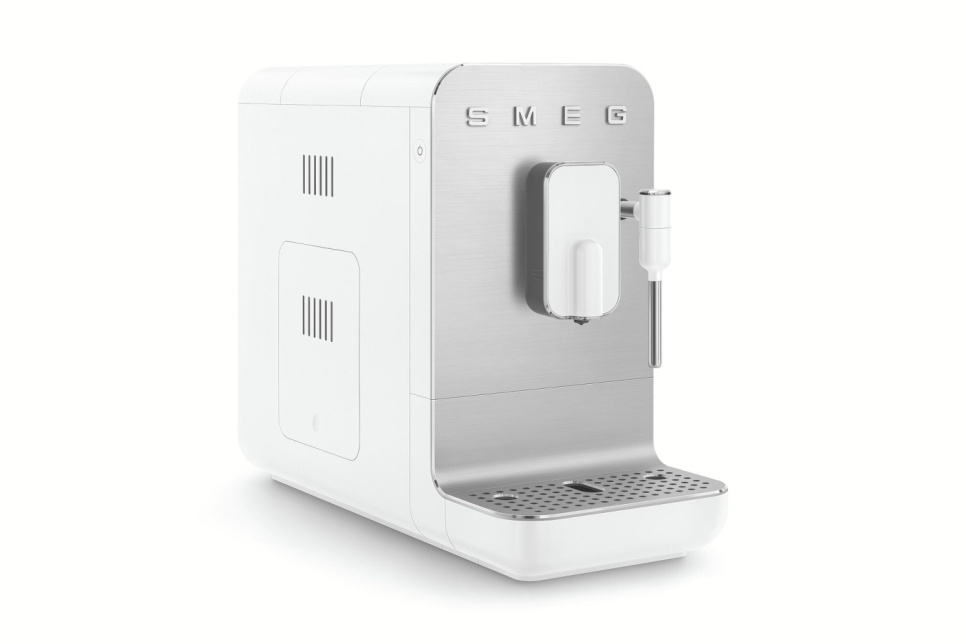 Helautomatisk Espressomaskin med ånginsats, Vit - Smeg i gruppen Te & Kaffe / Brygga kaffe / Espressomaskiner hos The Kitchen Lab (1984-24941)