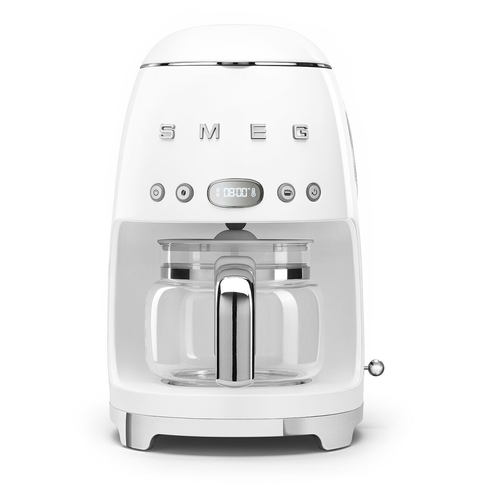 Kaffebryggare, Vit - Smeg i gruppen Te & Kaffe / Brygga kaffe / Kaffebryggare hos The Kitchen Lab (1984-24948)