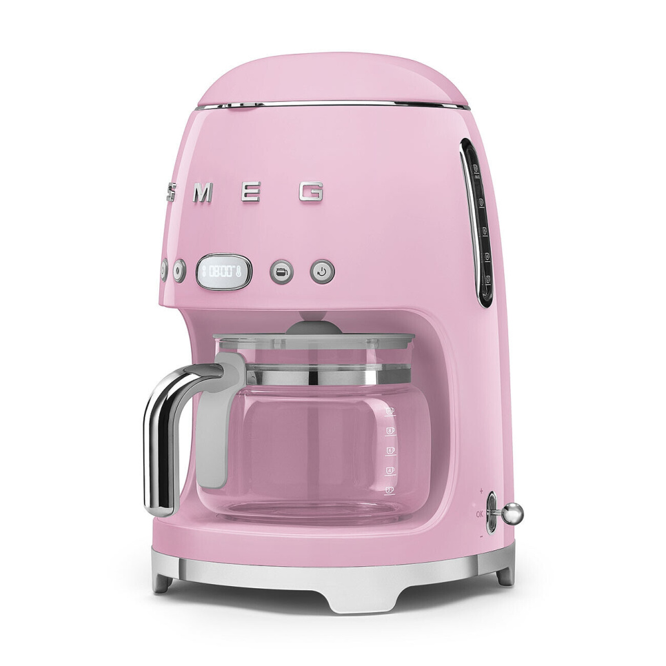 Kaffebryggare, Rosa - Smeg