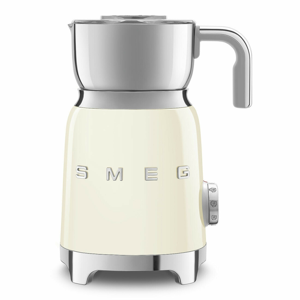Mjölkskummare, Creme - Smeg i gruppen Te & Kaffe / Kaffetillbehör / Mjölkskummare hos The Kitchen Lab (1984-24965)
