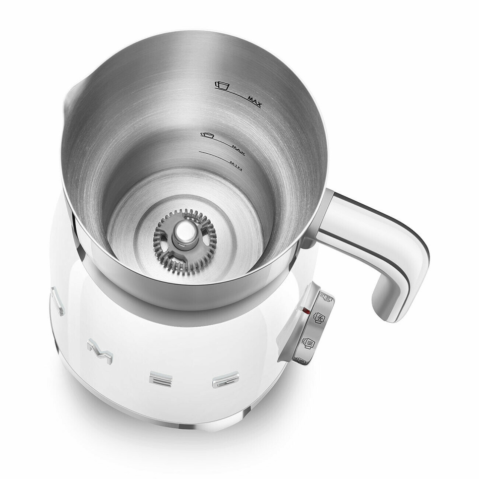 Mjölkskummare, Vit - Smeg