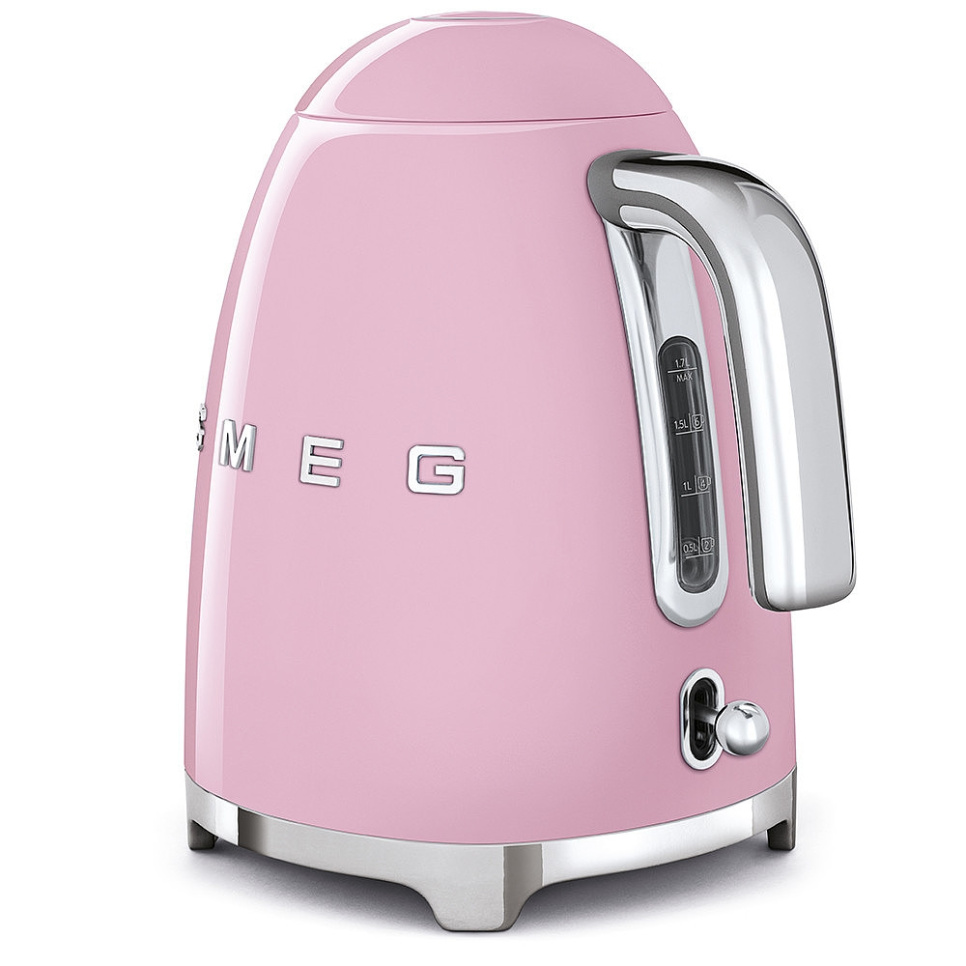 Vattenkokare, 1,7 L, Rosa - Smeg