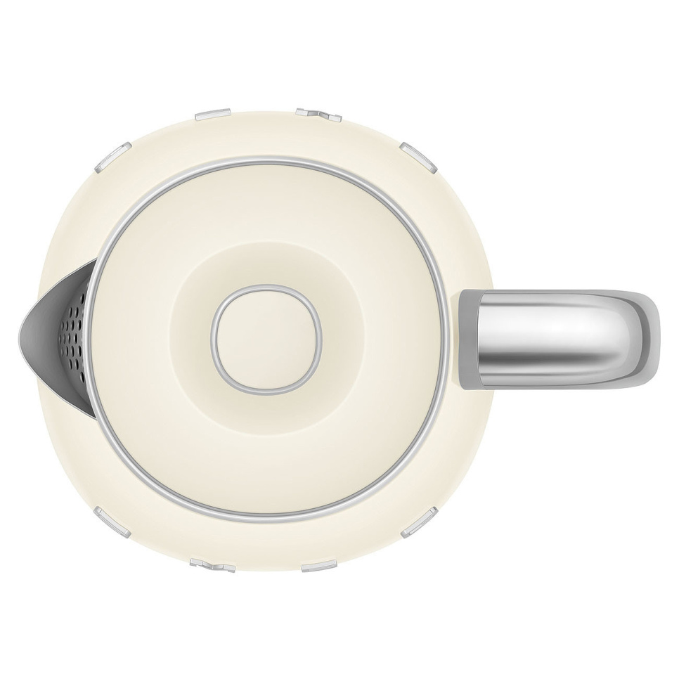 Vattenkokare, 0,8 L, Creme - Smeg
