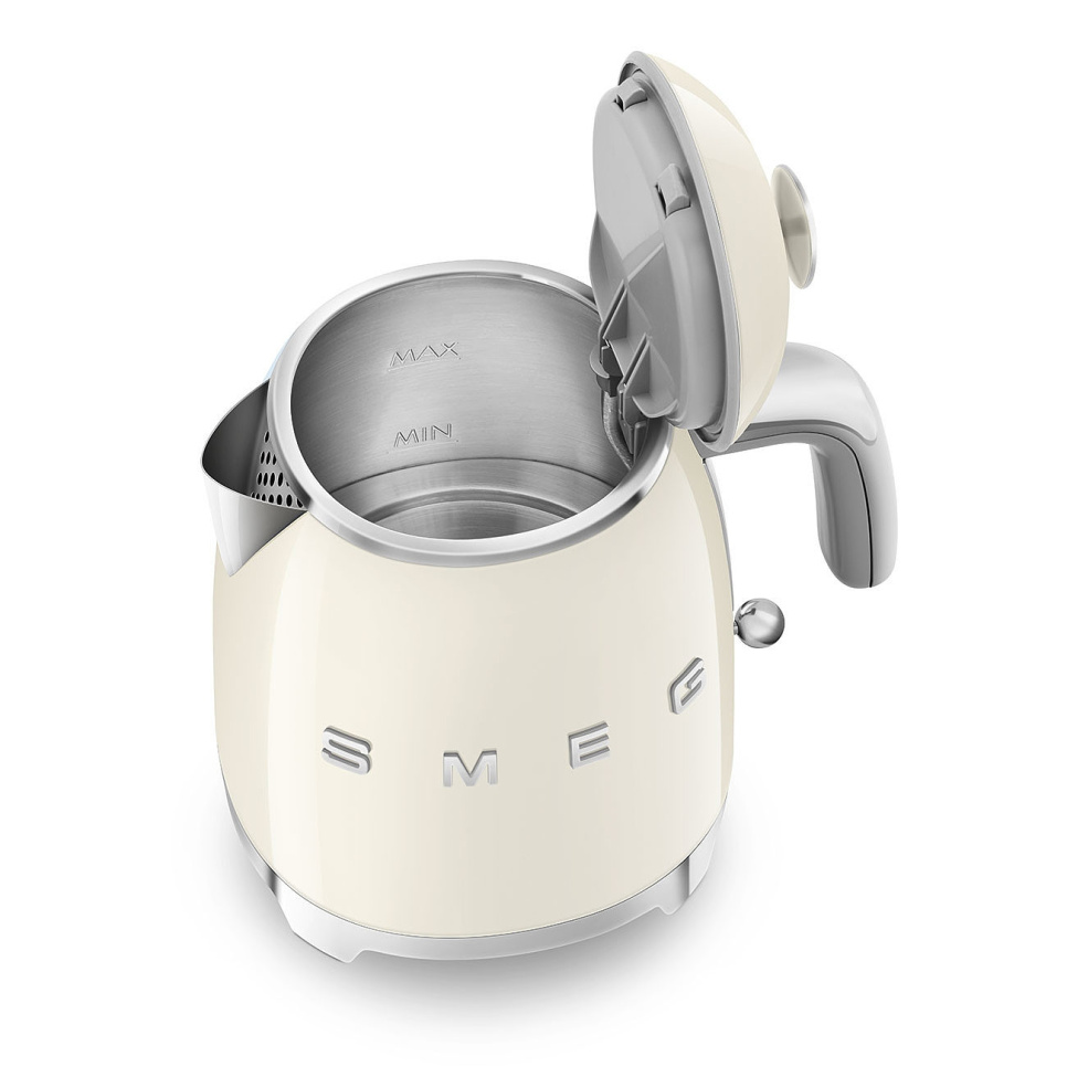 Vattenkokare, 0,8 L, Creme - Smeg