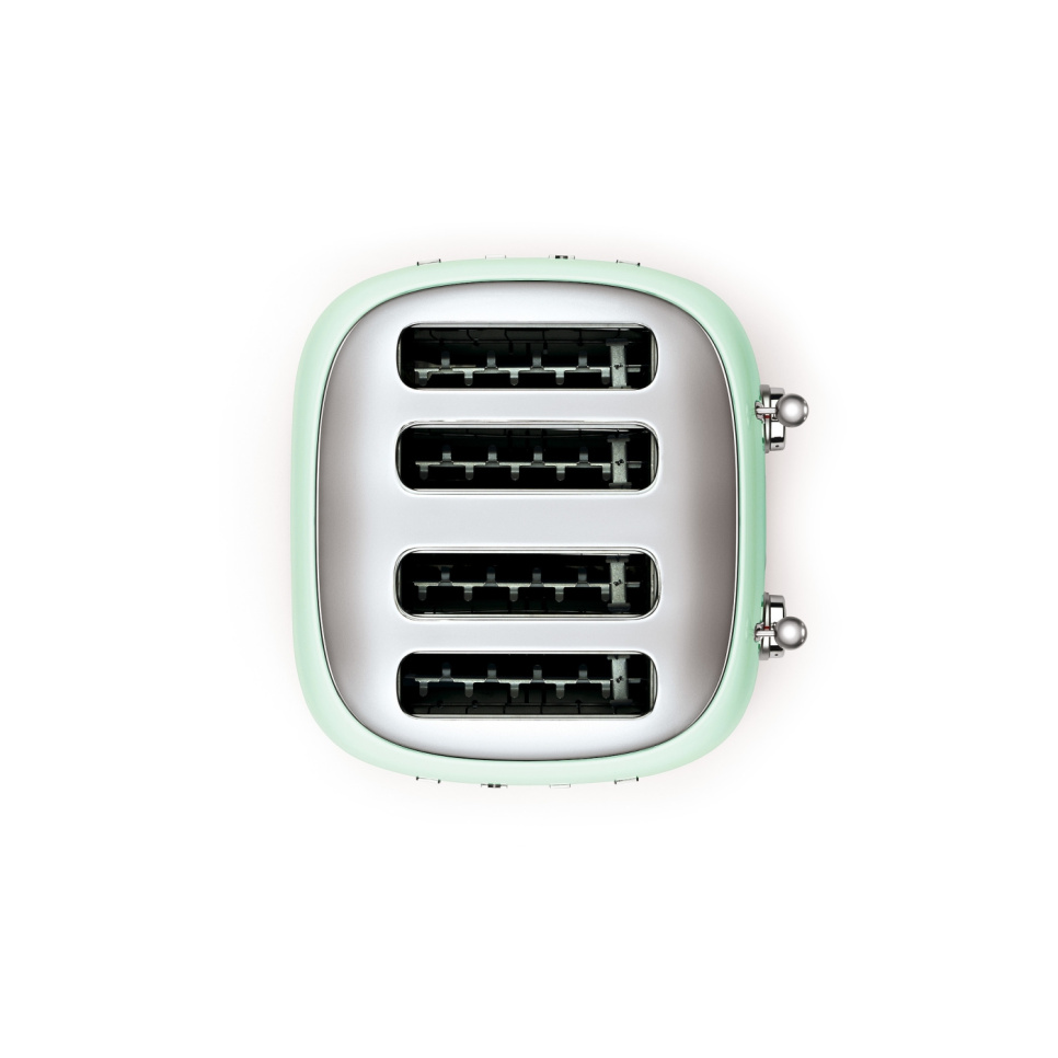 Brödrost, 4 skivor, Pastellgrön - Smeg