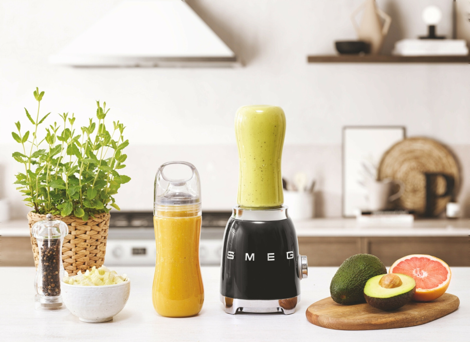 Personal blender / Minimixer, Svart - Smeg