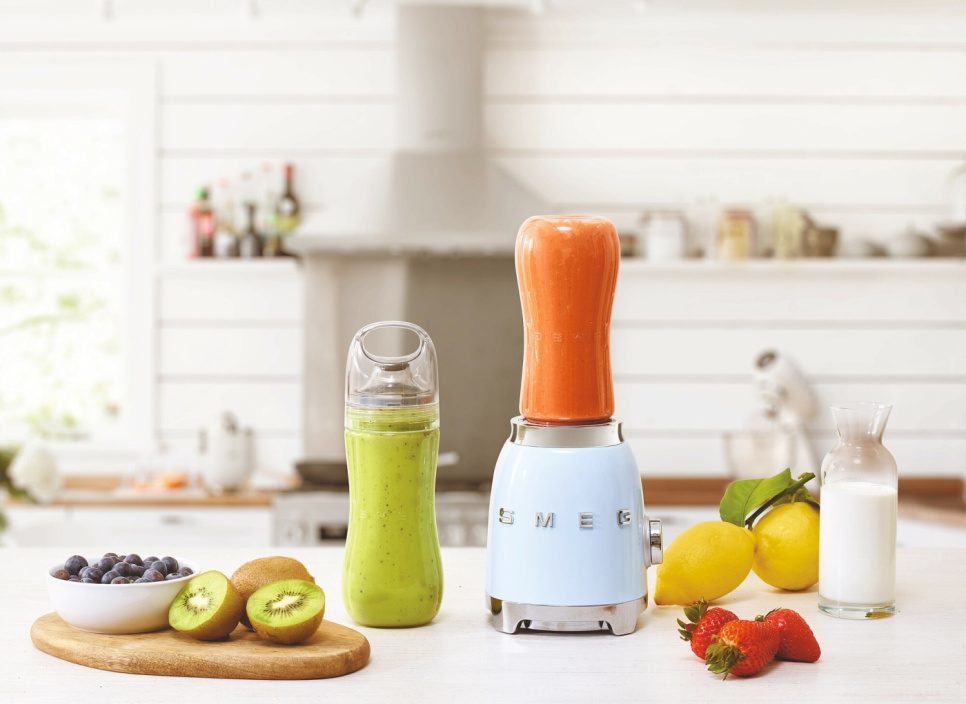 Personal blender / Minimixer, Pastellblå - Smeg