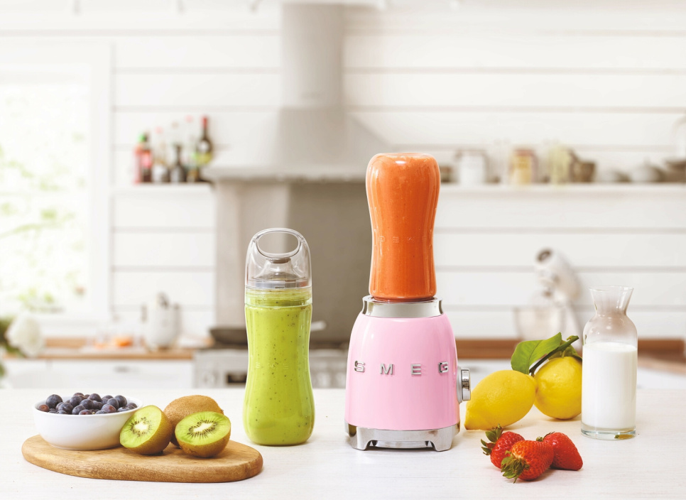 Personal blender / Minimixer, Rosa - Smeg