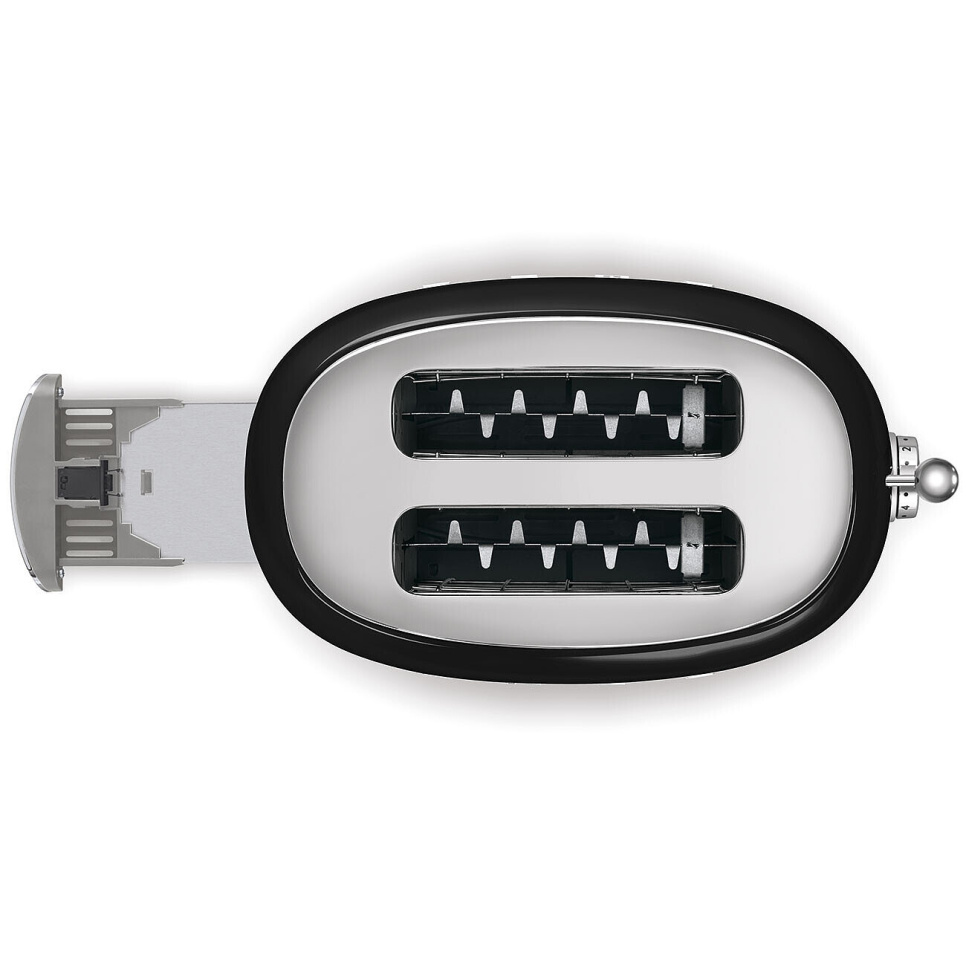 Brödrost, 2 skivor, Svart - Smeg