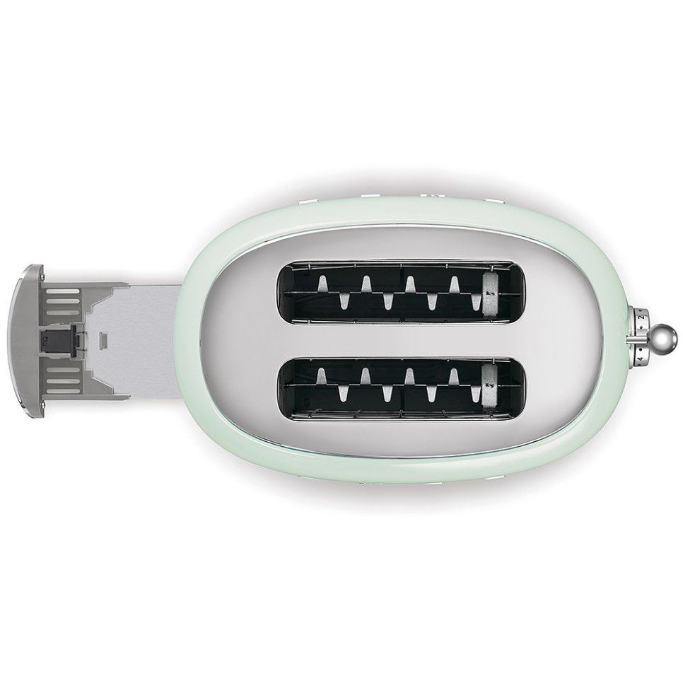 Brödrost, 2 skivor, Pastellgrön - Smeg