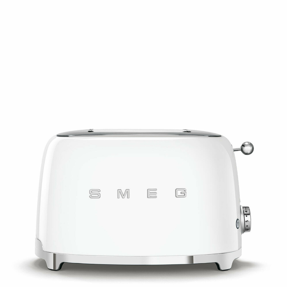 Brödrost, 2 skivor, Vit - Smeg i gruppen Köksmaskiner / Värma & Koka / Brödrostar hos KitchenLab (1984-31478)
