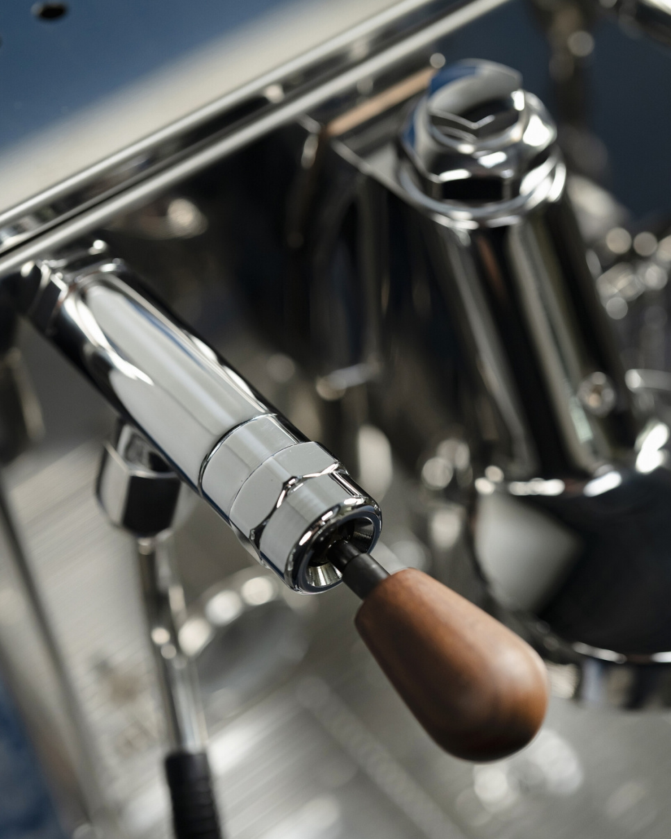 Kit med portafilter och knoppar till Cellini Evoluzione, Valnöt - La Pavoni