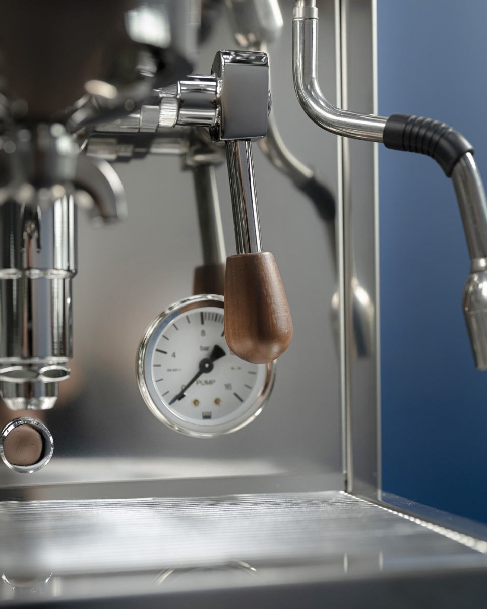 Kit med portafilter och knoppar till Cellini Evoluzione, Valnöt - La Pavoni