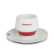 Cappuccinokoppar med fat, 4-pack - La Pavoni