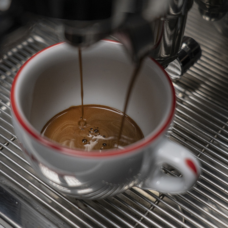 Cappuccinokoppar med fat, 6-pack - La Pavoni