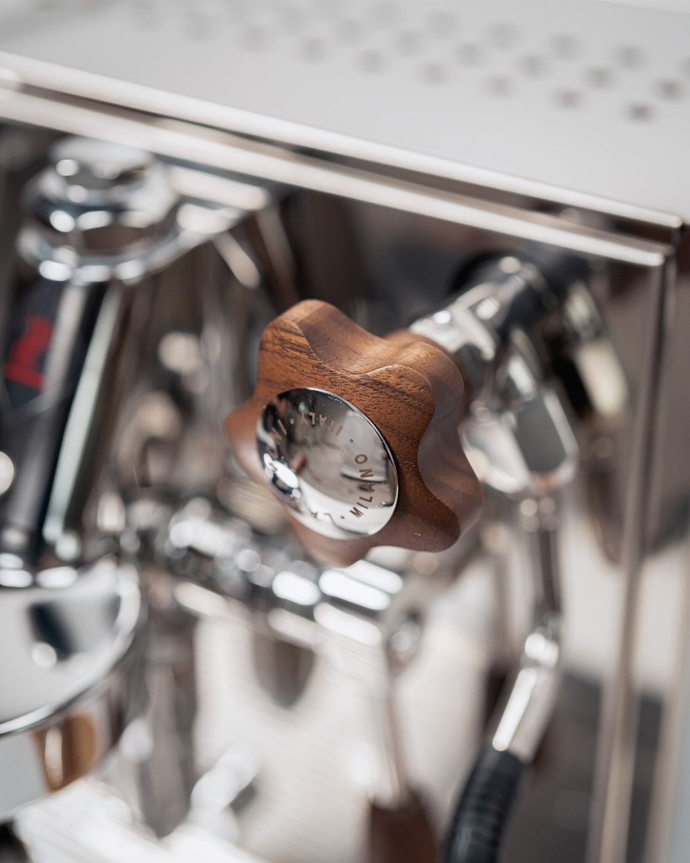 Kit med portafilter och knoppar till Botticelli Evoluzione, Valnöt - La Pavoni