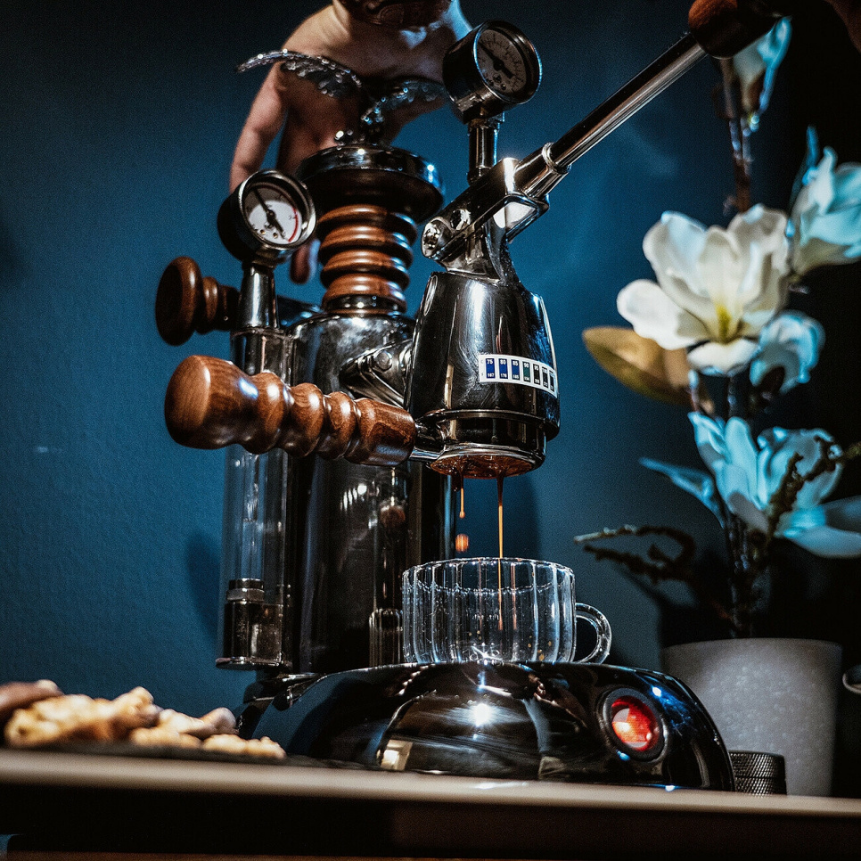 Retro Manuell Espressomaskin, Esperto Abile - La Pavoni