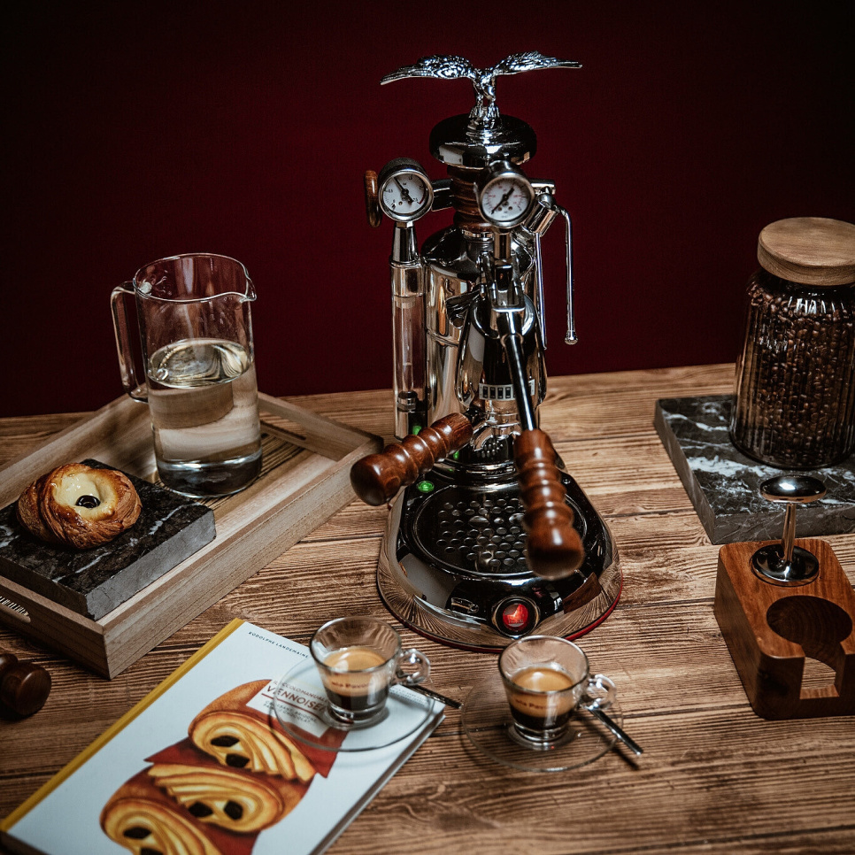 Retro Manuell Espressomaskin, Esperto Abile - La Pavoni