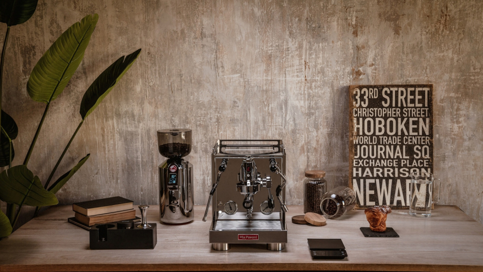 Espressomaskin Cellini Evoluzione, Krom - La Pavoni