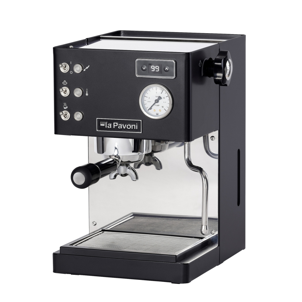 Espressomaskin Casa Bar Pid, Svart - La Pavoni i gruppen Te & Kaffe / Brygga kaffe / Espressomaskiner hos KitchenLab (1984-31510)