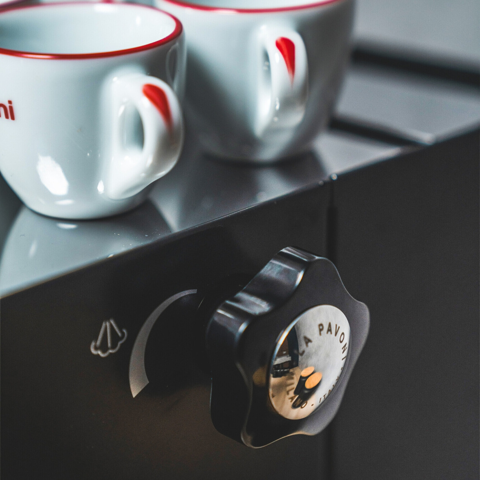 Espressomaskin Casa Bar Pid, Svart - La Pavoni